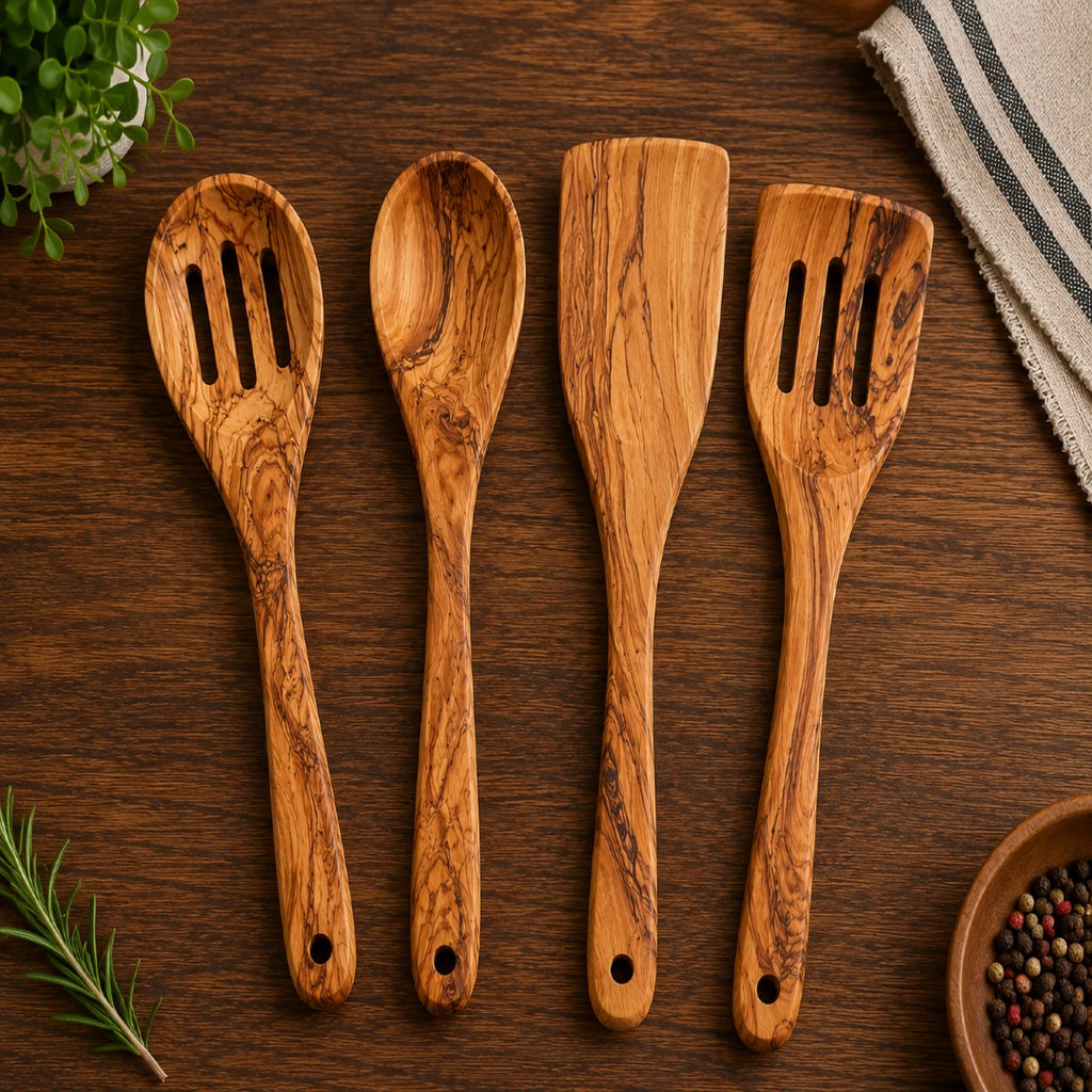 Combo: 6 Cheese Knifes, Bowl with Spoon & 4 Spatulas